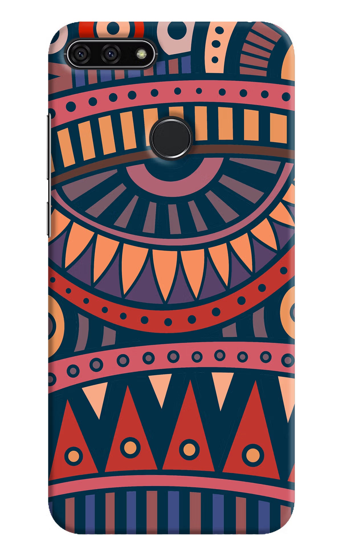 African Culture Design Honor 7A Hard Case Back Cover by Casekaro