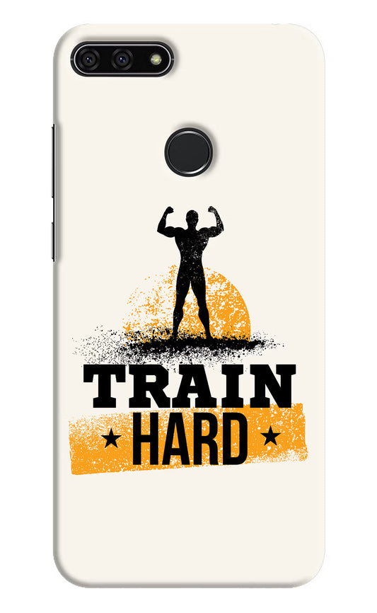 Train Hard Honor 7A Hard Case Back Cover by Casekaro