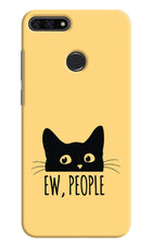 Ew People Catitude Honor 7A Hard Case Back Cover by Casekaro