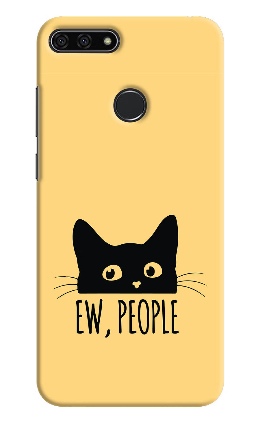 Ew People Catitude Honor 7A Back Cover, Hard case