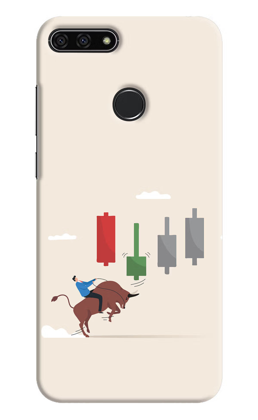 Bull Trading Momentum Honor 7A Back Cover, Hard case