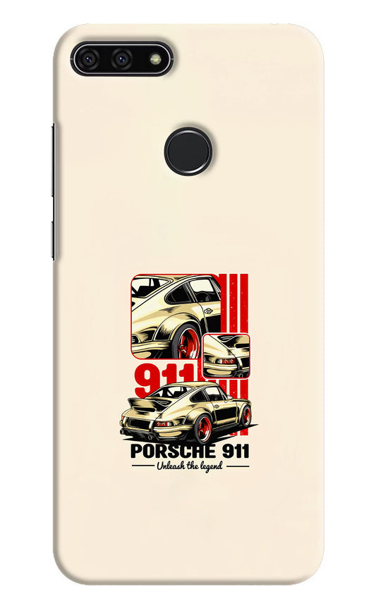 Classic Porsche 911 Honor 7A Hard Case Back Cover by Casekaro