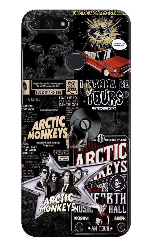 Arctic Monkeys Honor 7A Hard Case Back Cover by Casekaro