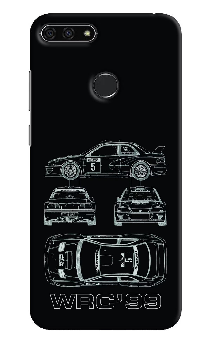WRC'99 Honor 7A Back Cover, Hard case
