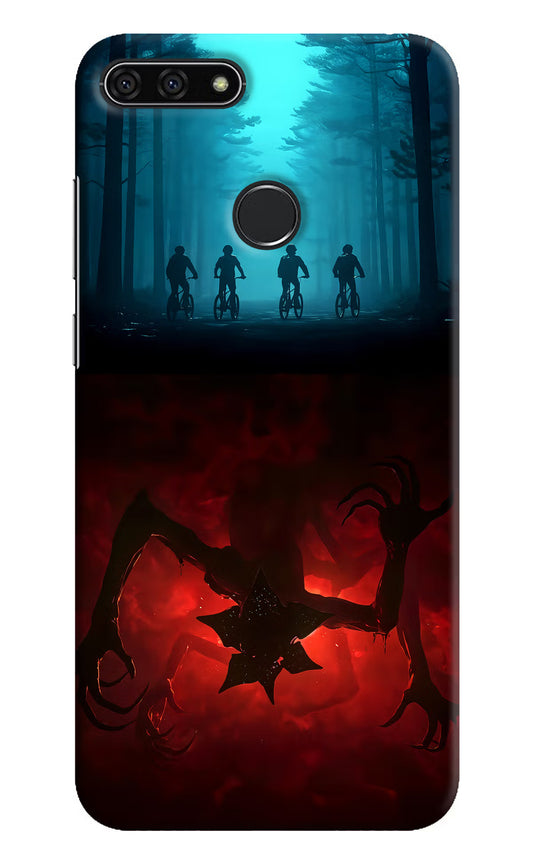 Ordinary Things Downside Up Honor 7A Hard Case Back Cover by Casekaro