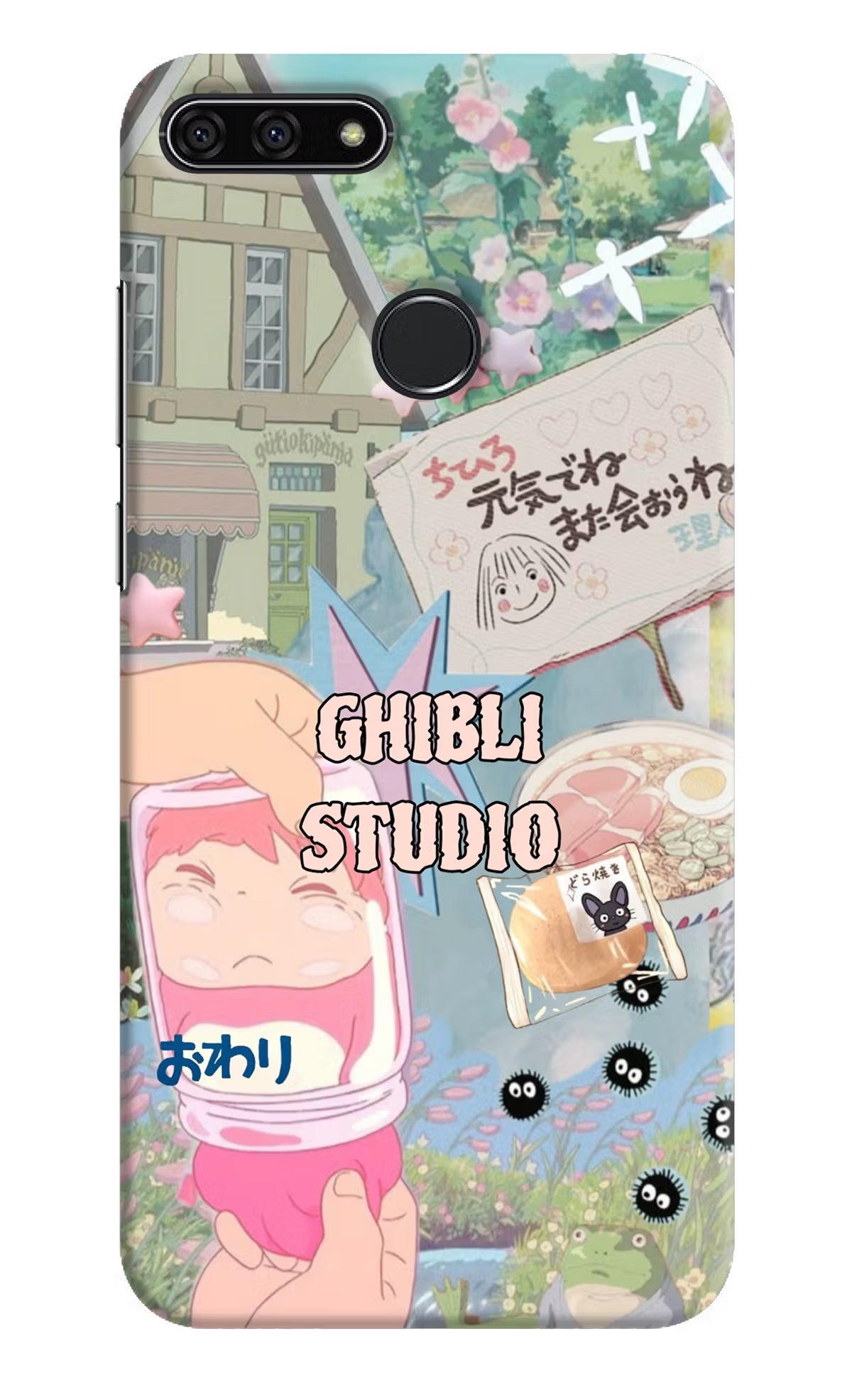 Studio Ghibli Honor 7A Back Cover