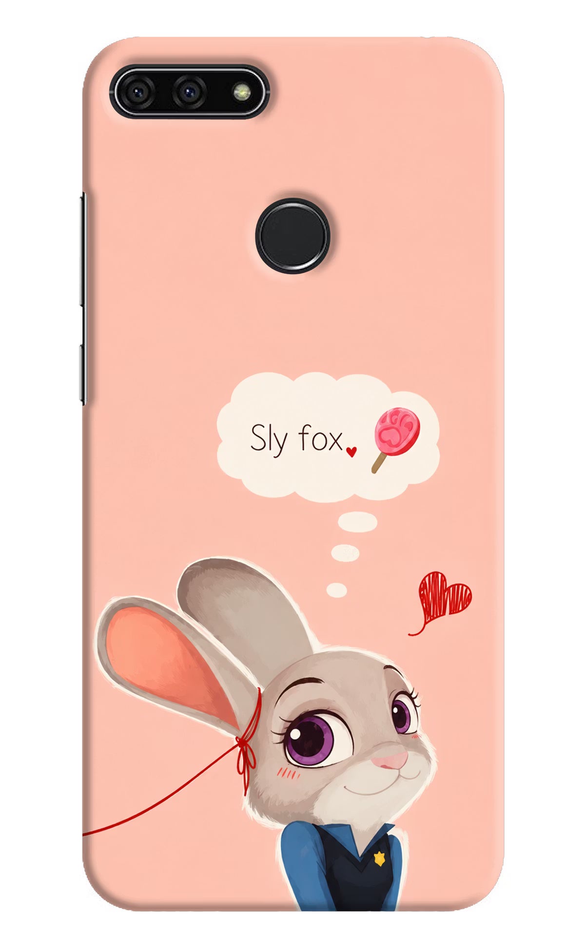 Judy Charm Honor 7A Back Cover