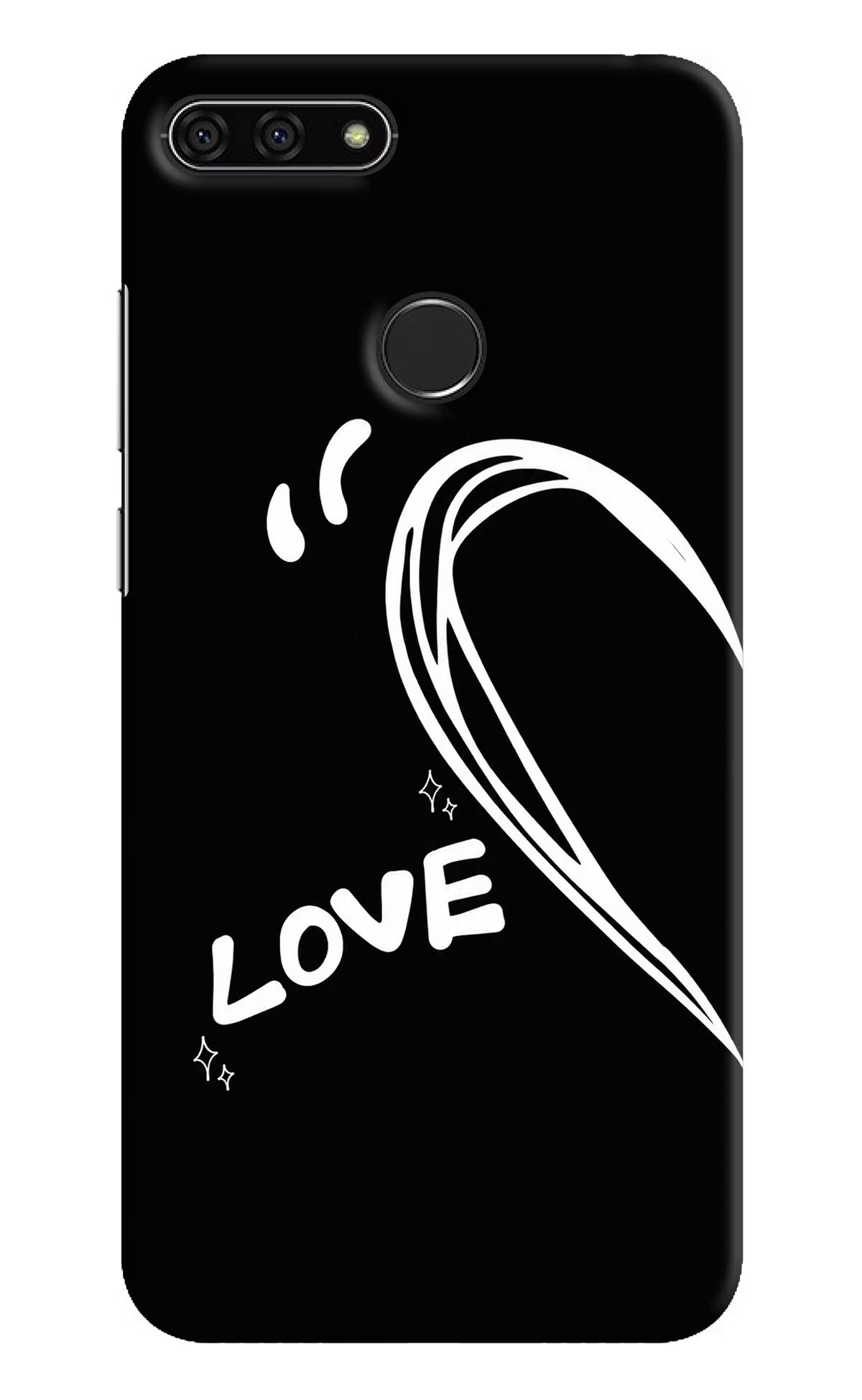 Love Line Honor 7A Back Cover