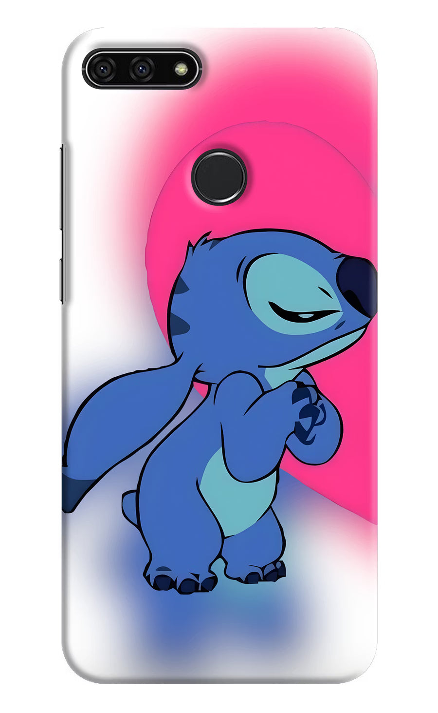 Stitch Hug Honor 7A Back Cover, Hard case