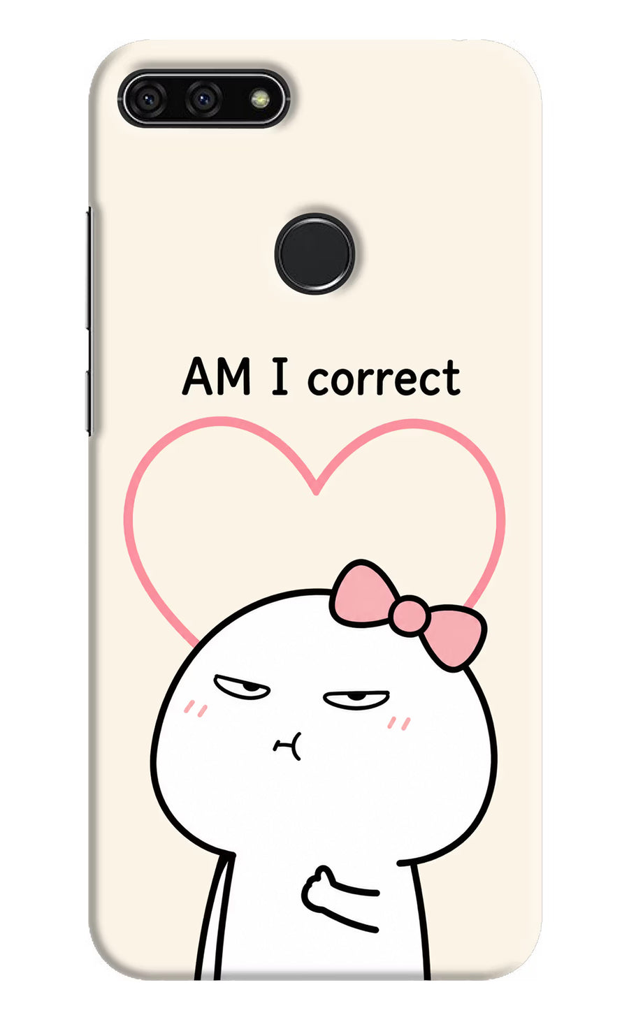 Always Right Honor 7A Back Cover, Hard case