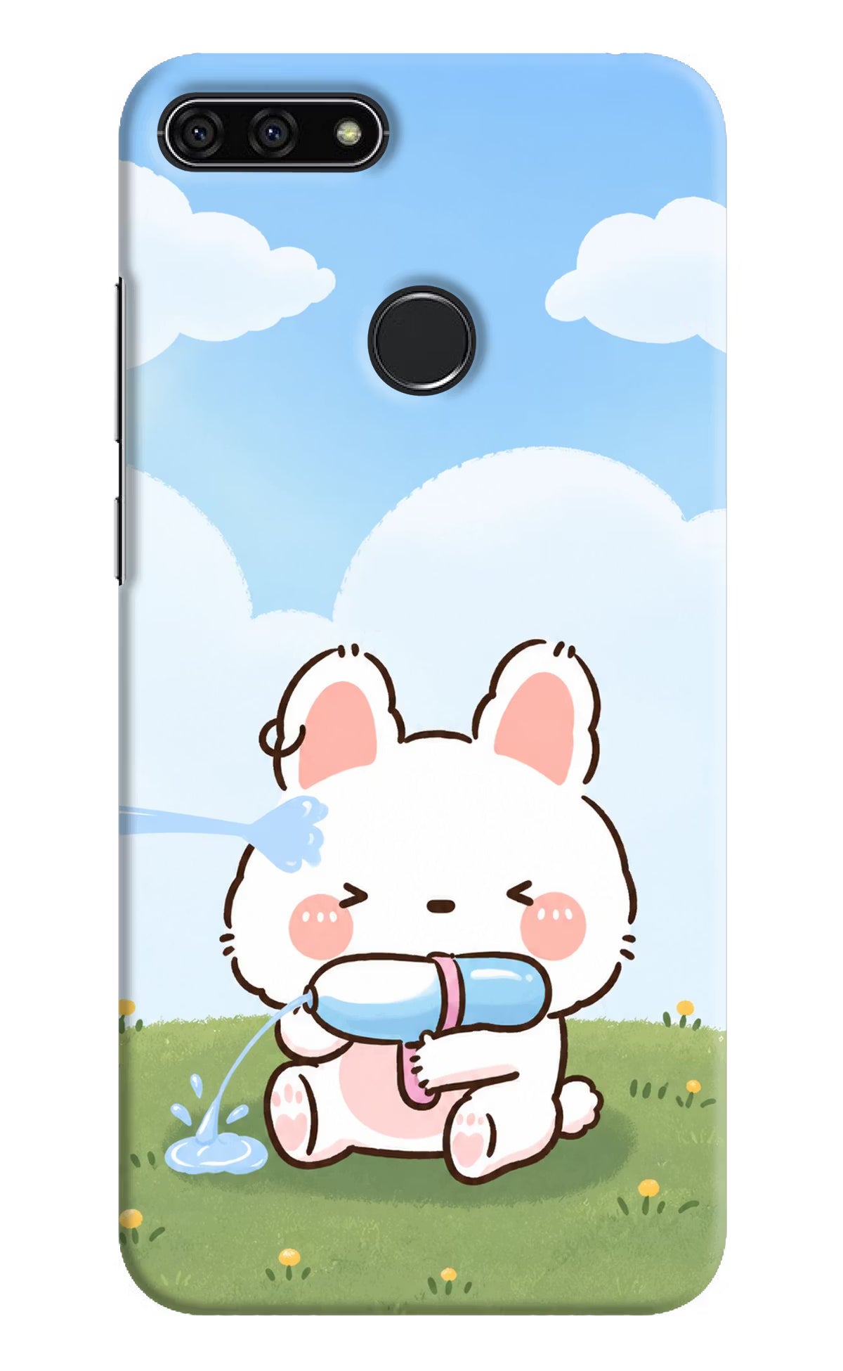 Bunny Treat Honor 7A Back Cover