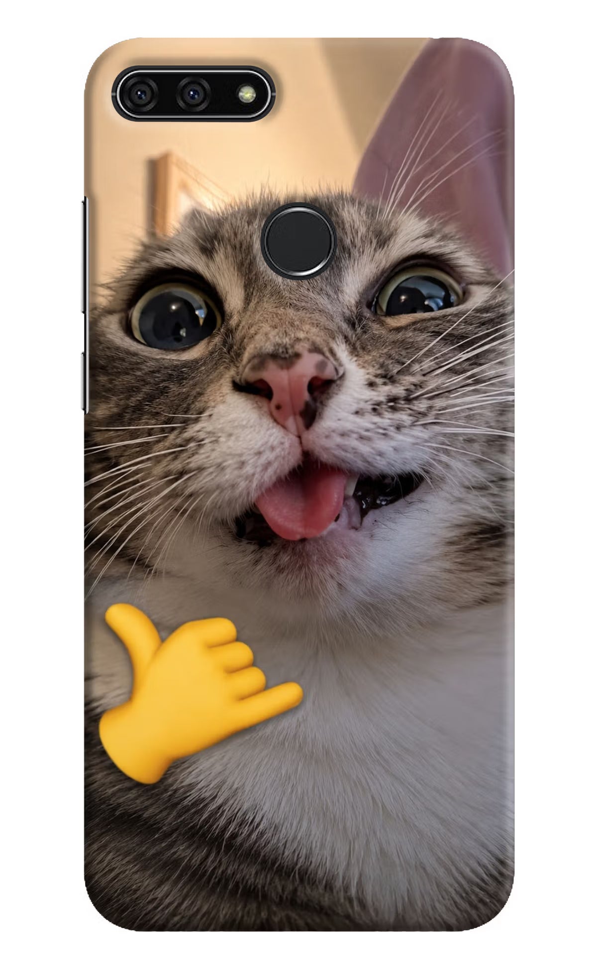 Silly Cat Call Honor 7A Back Cover