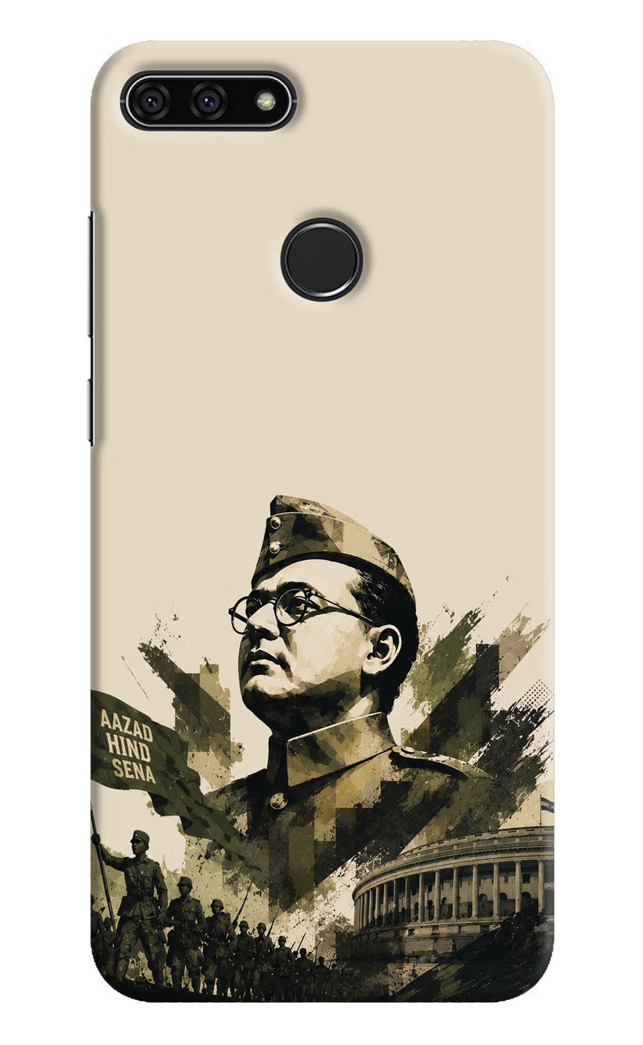Netaji Rising Honor 7A Back Cover, Hard case
