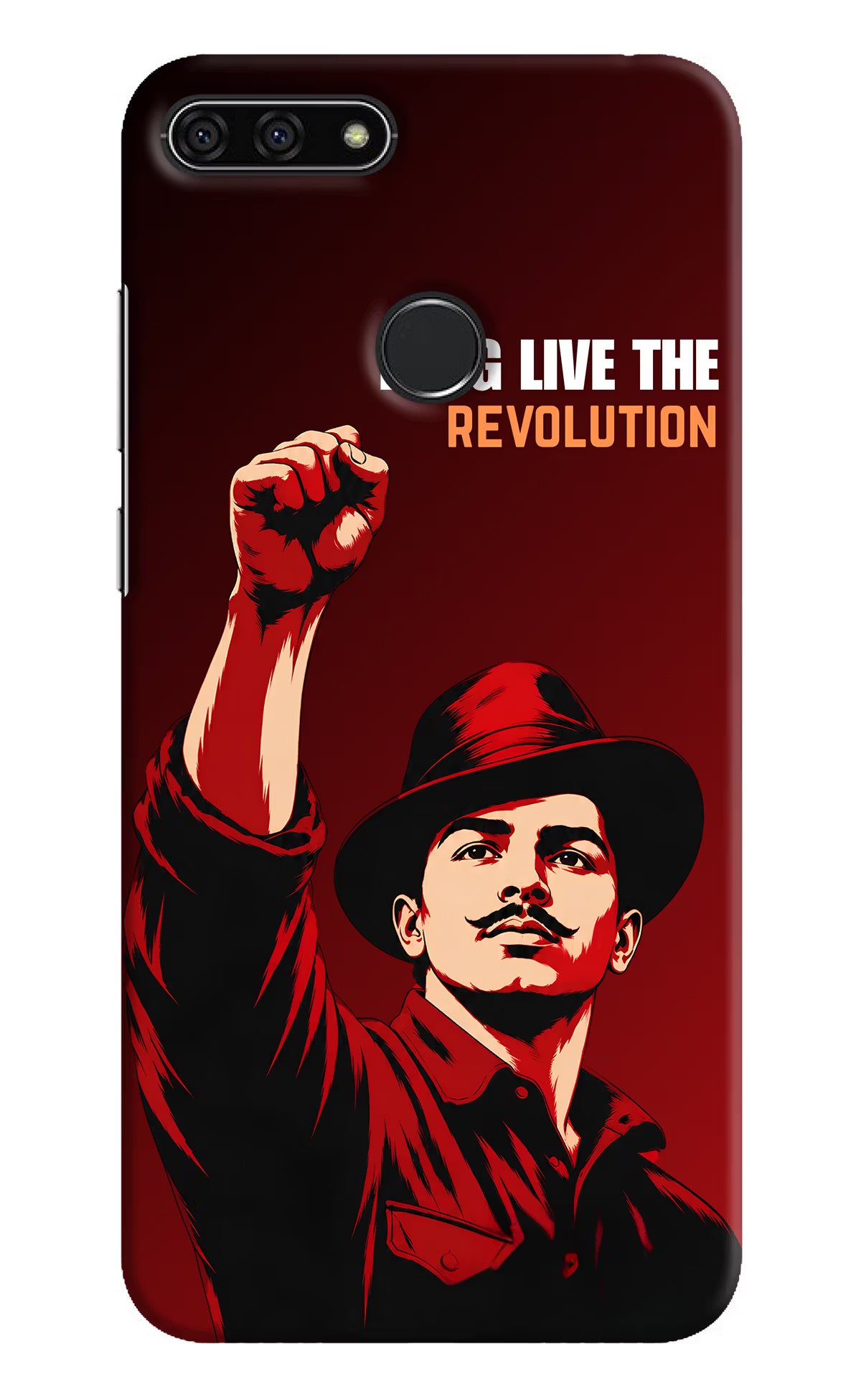 Bhagat Singh Revolution Honor 7A Back Cover
