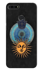 Divine Sun Honor 7A Hard Case Back Cover by Casekaro