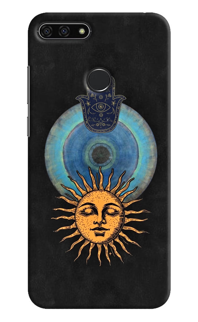 Divine Sun Honor 7A Hard Case Back Cover by Casekaro