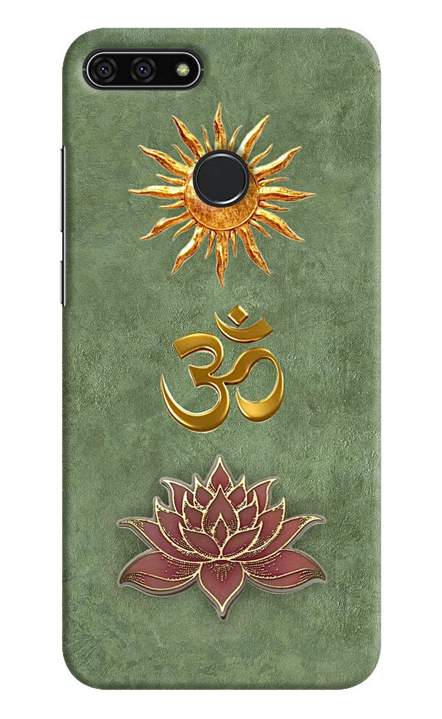 Om & Lotus Honor 7A Back Cover