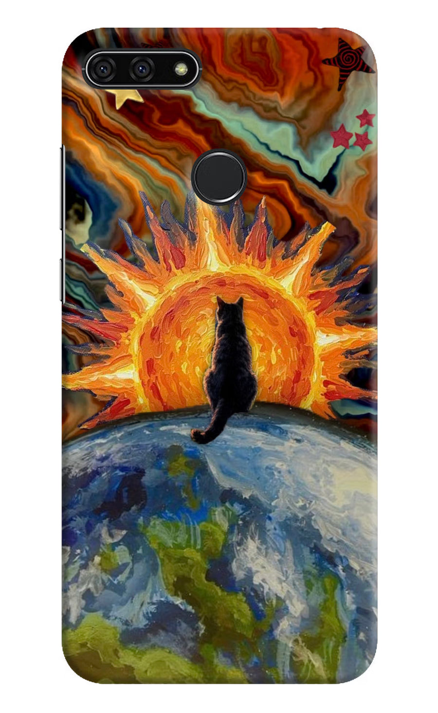 Sunrise Beyond Honor 7A Back Cover, Hard case