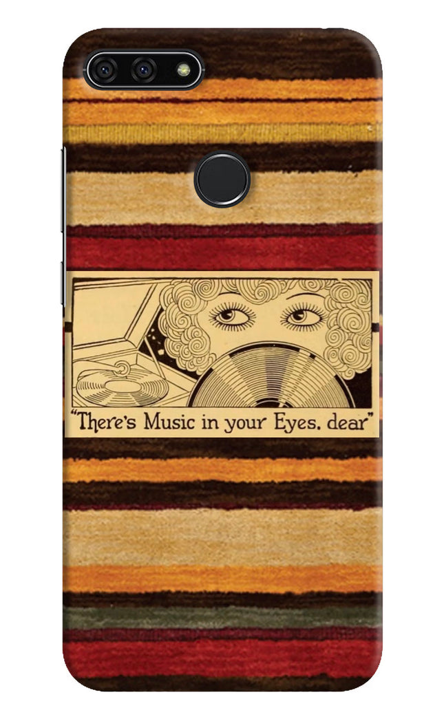 Vinyl Stripes Honor 7A Hard Case Back Cover by Casekaro