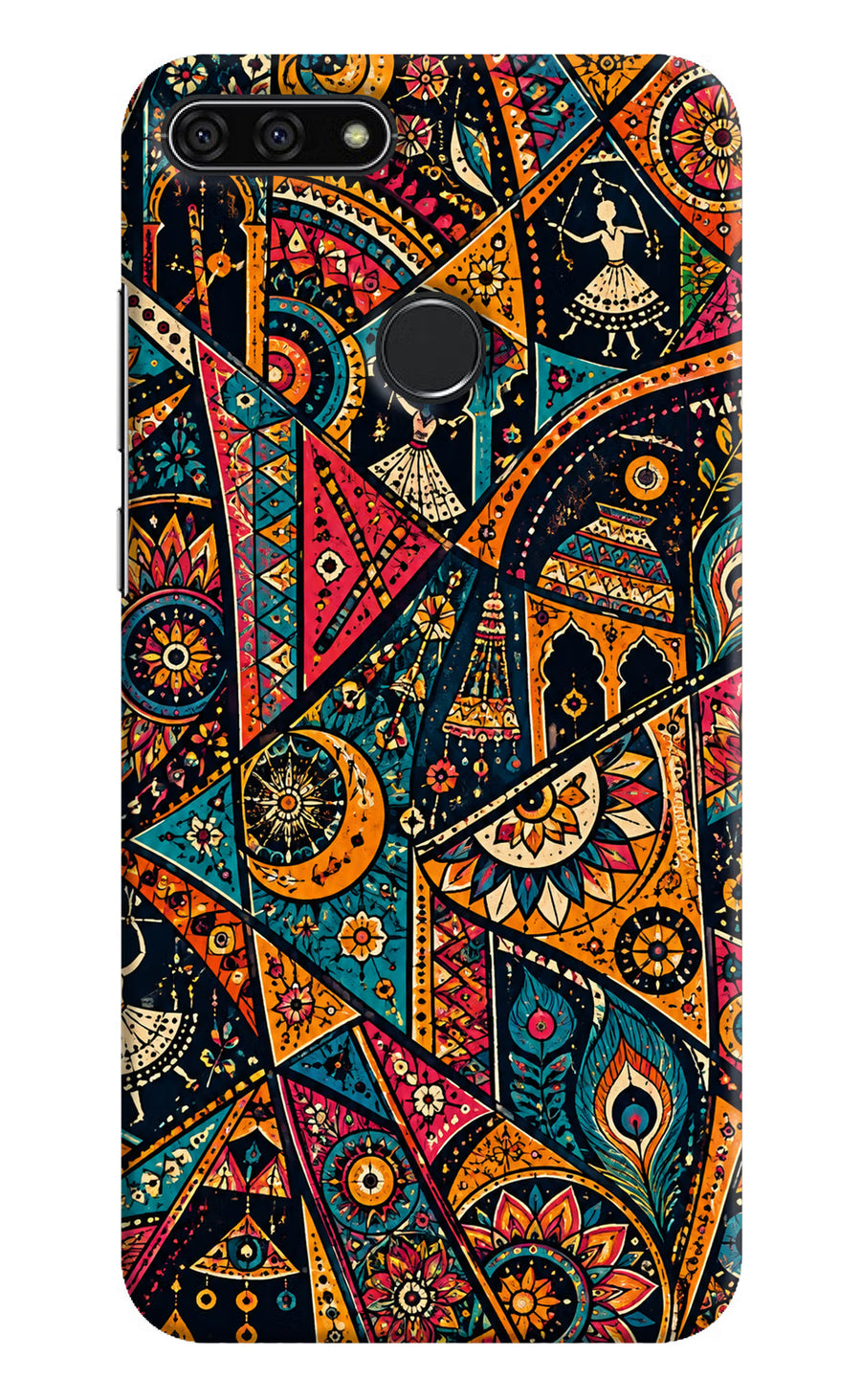 Folk Print Honor 7A Back Cover, Hard case