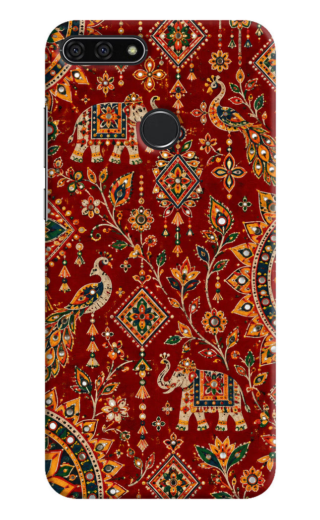 Laal Riwaaz Honor 7A Hard Case Back Cover by Casekaro