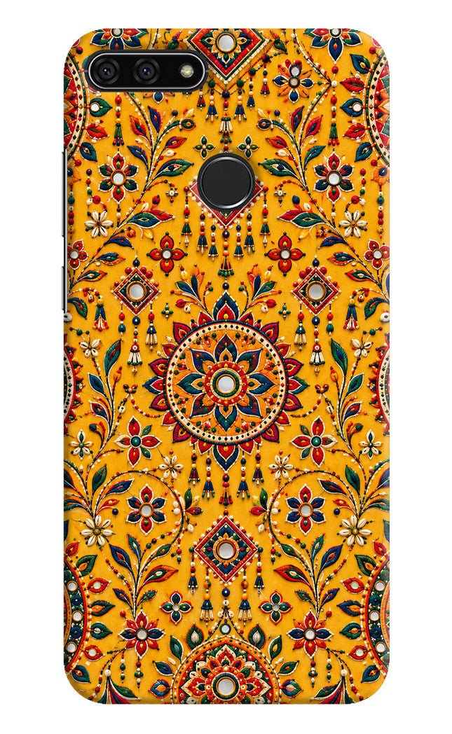 Sunlit Aura Honor 7A Hard Case Back Cover by Casekaro