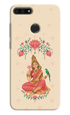 Goddess Lakshmi Honor 7A Hard Case Back Cover by Casekaro