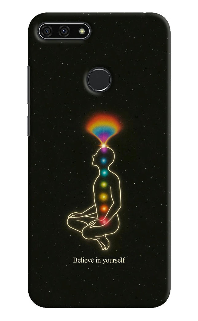 Believe in yourself Honor 7A Hard Case Back Cover by Casekaro