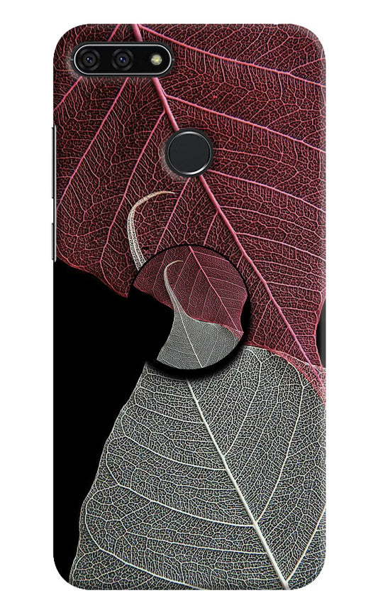 Leaf Pattern Honor 7A Pop Case by Casekaro