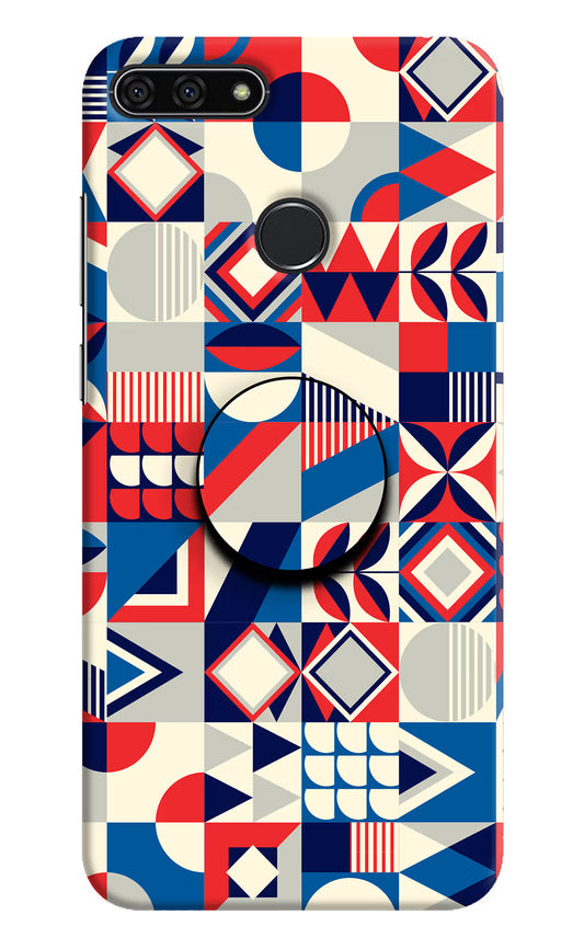 Colorful Pattern Honor 7A Pop Case by Casekaro