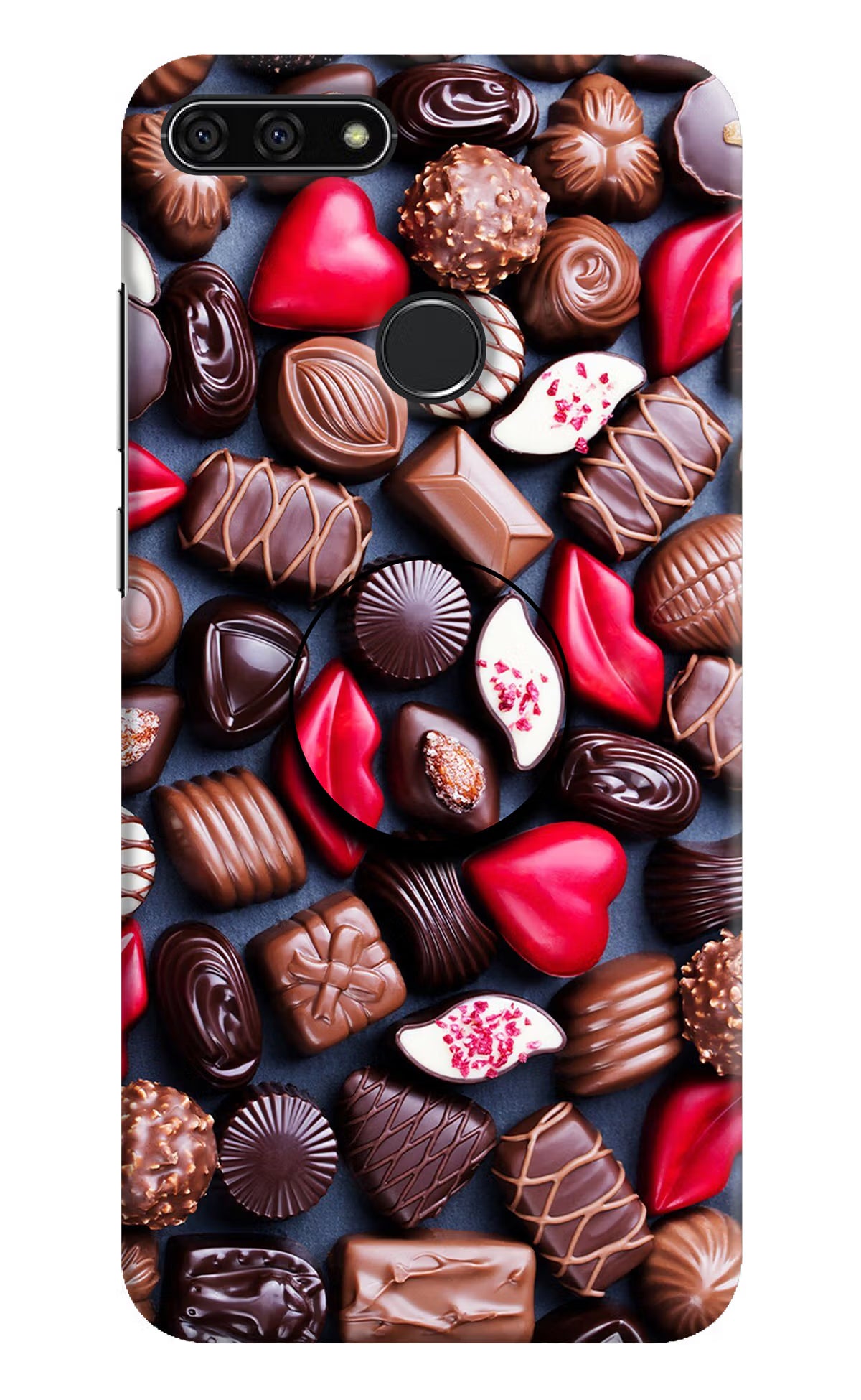 Chocolates Honor 7A Pop Case by Casekaro