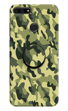 Camouflage Honor 7A Pop Case by Casekaro