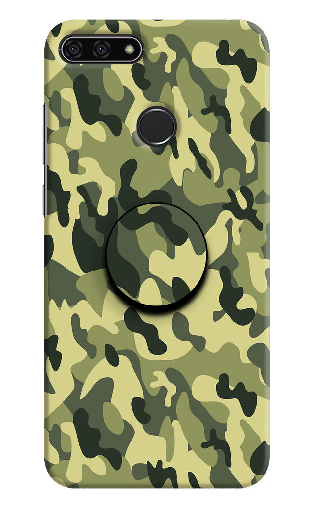 Camouflage Honor 7A Pop Case by Casekaro