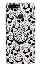 Cute Panda Honor 7A Pop Case by Casekaro