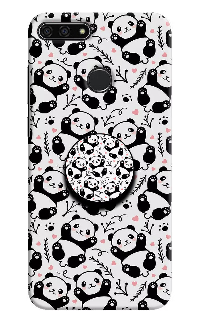 Cute Panda Honor 7A Pop Case by Casekaro