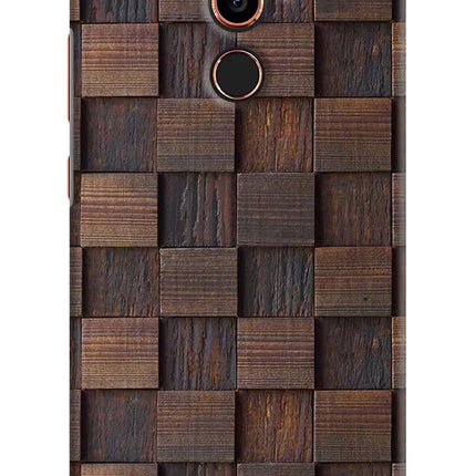 Wooden Cube Design Nokia 7 Plus Hard Case Back Cover by Casekaro