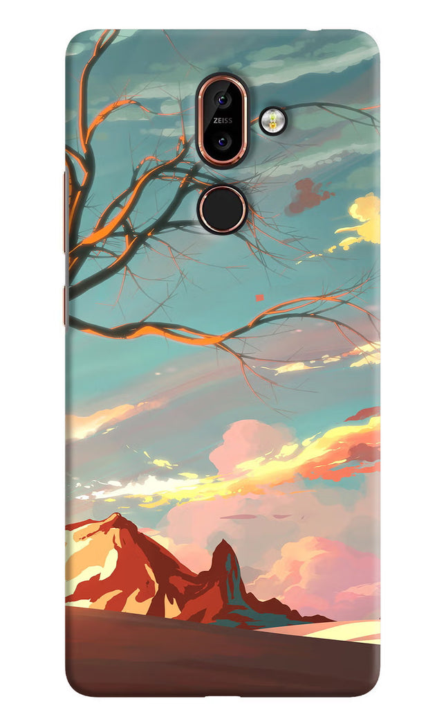 Scenery Nokia 7 Plus Hard Case Back Cover by Casekaro