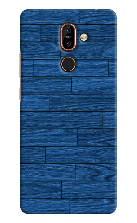 Wooden Texture Nokia 7 Plus Hard Case Back Cover by Casekaro