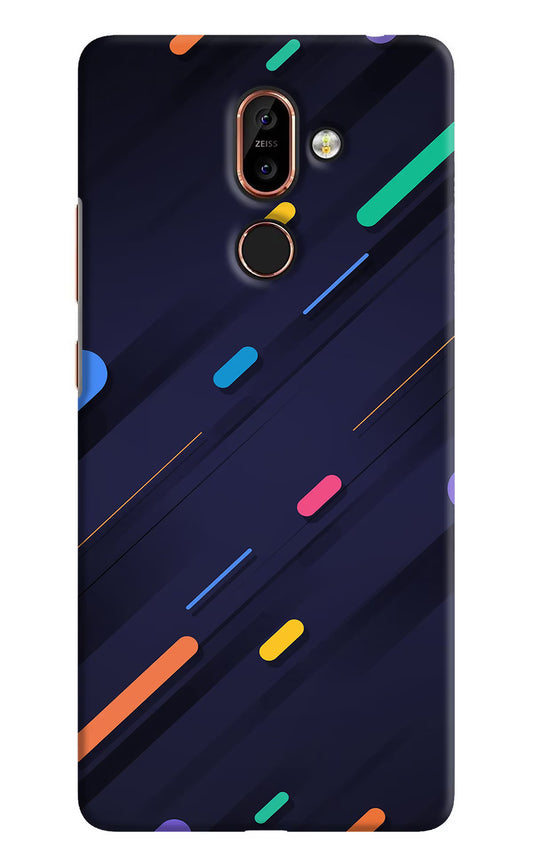 Abstract Design Nokia 7 Plus Hard Case Back Cover by Casekaro