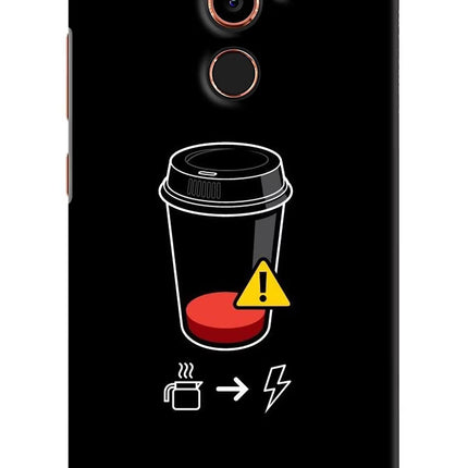 Coffee Nokia 7 Plus Hard Case Back Cover by Casekaro