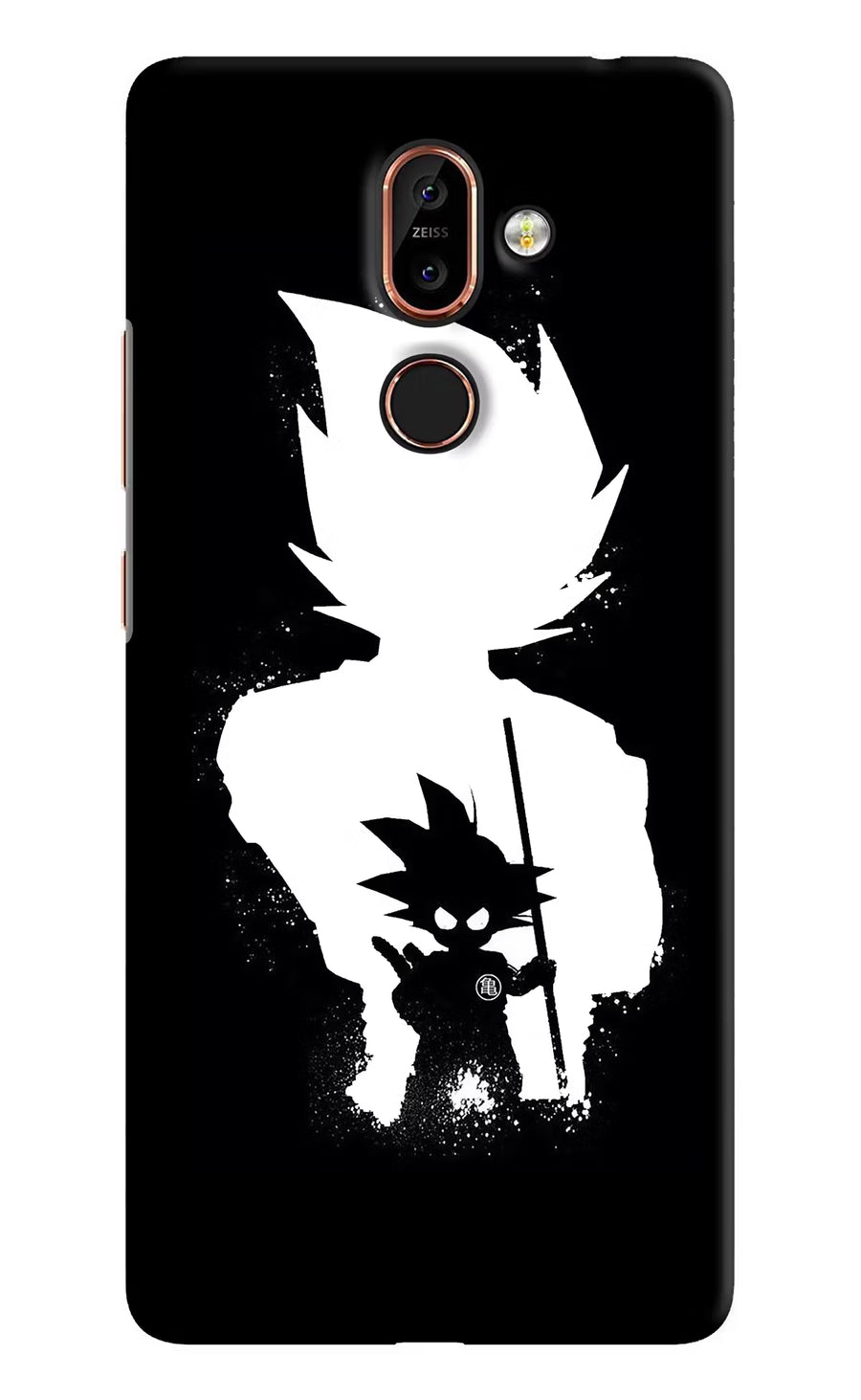 Goku Shadow Nokia 7 Plus Back Cover, Hard case
