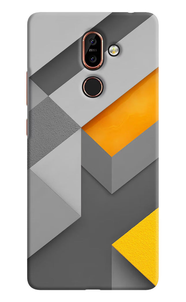 Abstract Nokia 7 Plus Hard Case Back Cover by Casekaro