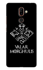 Valar Morghulis | Game Of Thrones Nokia 7 Plus Hard Case Back Cover by Casekaro