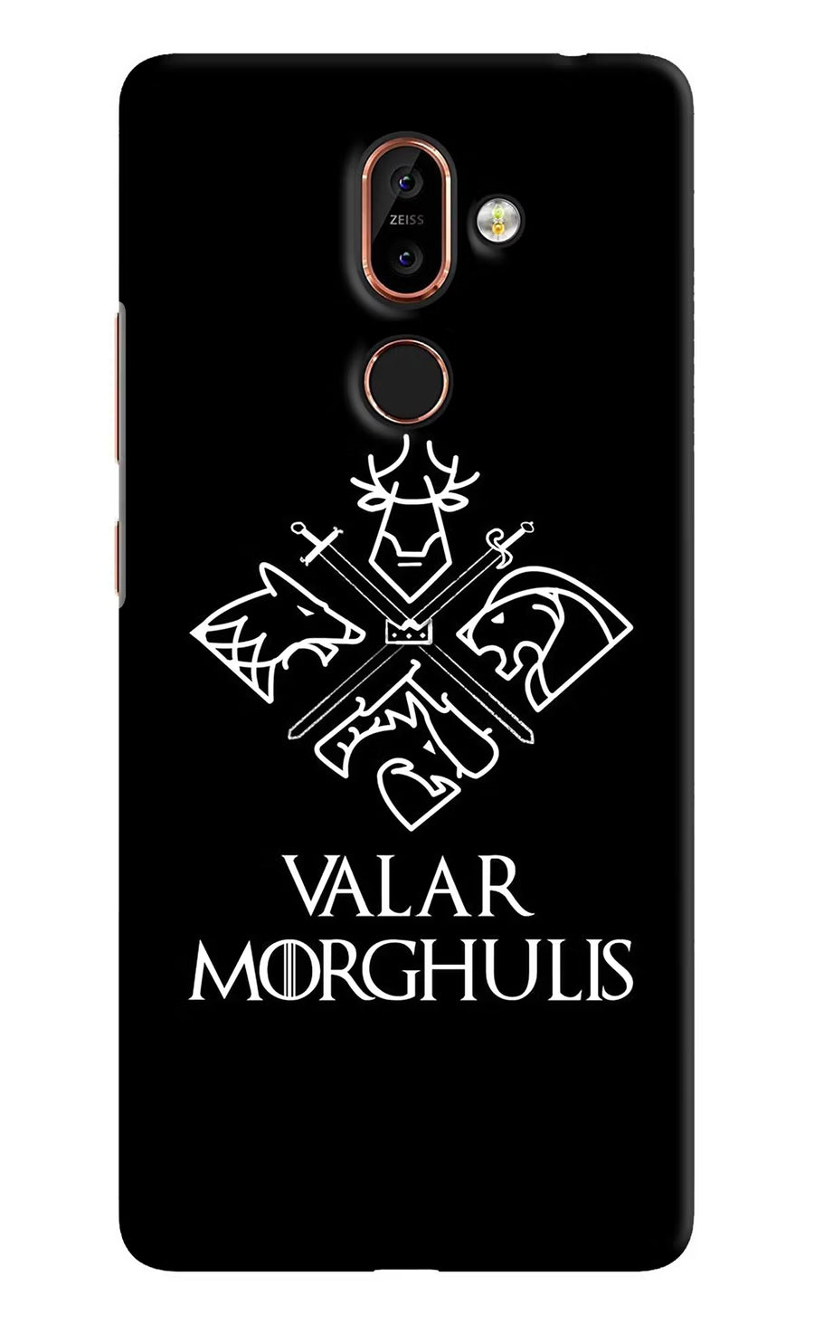 Valar Morghulis | Game Of Thrones Nokia 7 Plus Back Cover, Hard case