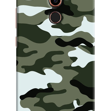 Camouflage Nokia 7 Plus Hard Case Back Cover by Casekaro