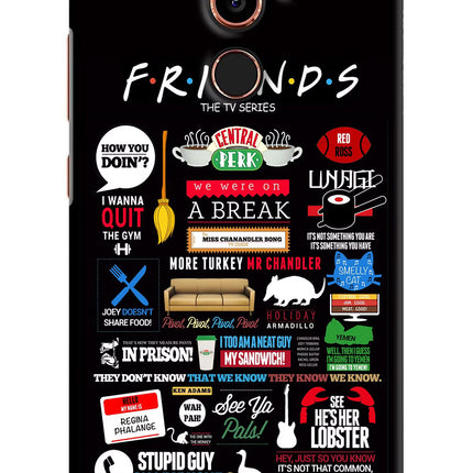 FRIENDS Nokia 7 Plus Hard Case Back Cover by Casekaro
