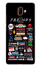 FRIENDS Nokia 7 Plus Hard Case Back Cover by Casekaro