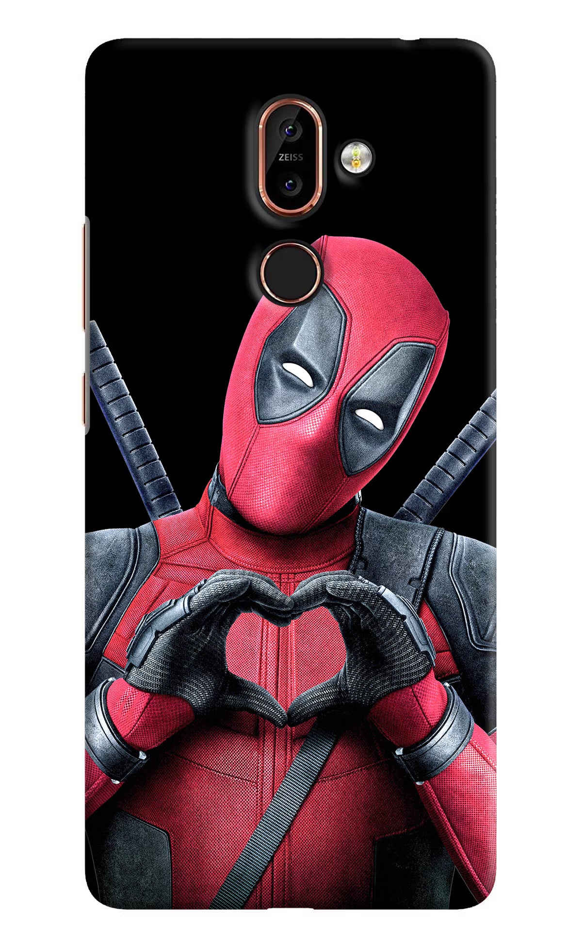 Deadpool Nokia 7 Plus Hard Case Back Cover by Casekaro