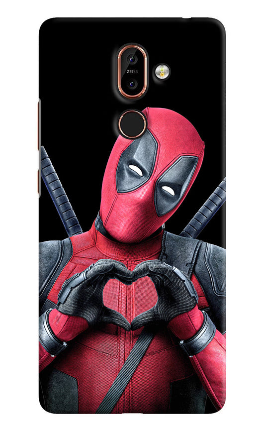 Deadpool Nokia 7 Plus Hard Case Back Cover by Casekaro