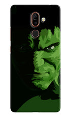 HULK Nokia 7 Plus Hard Case Back Cover by Casekaro